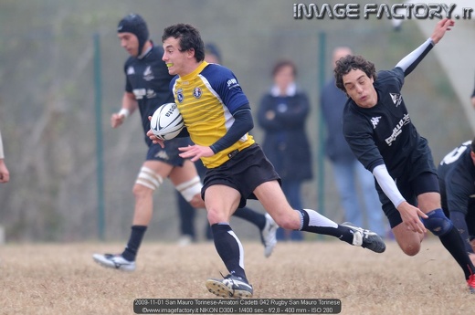 2009-11-01 San Mauro Torinese-Amatori Cadetti 042 Rugby San Mauro Torinese